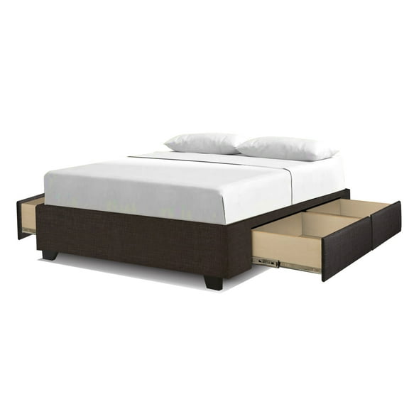 Republic Design House "Steel-Core" 4 Drawer Platform Storage Bed