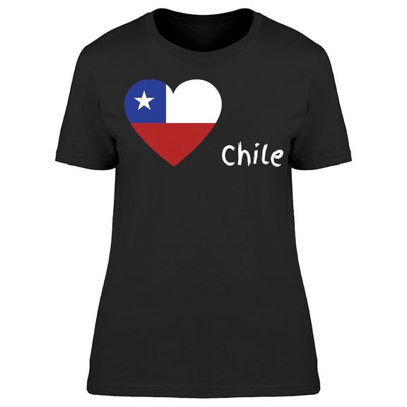 Republic Of Chile T-Shirt Women -Image by Shutterstock, Female Large