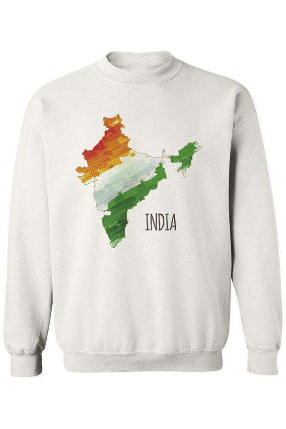 Republic Of India Sweatshirt Men -Image by Shutterstock, Male Medium