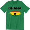 thumbnail image 1 of Republic of Ghana West Africa Black Star National Flag Ghanaian Mens T-Shirt, 1 of 4