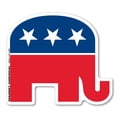 thumbnail image 1 of Republican Elephant Magnet, 1 of 1