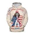 thumbnail image 1 of Republican English Springer Spaniel Making Woof Count Election 2024 All Over Print 3D Hoodie Unisex Merch Hoodies Springers Dog Lover Gifts - 01002, 1 of 6