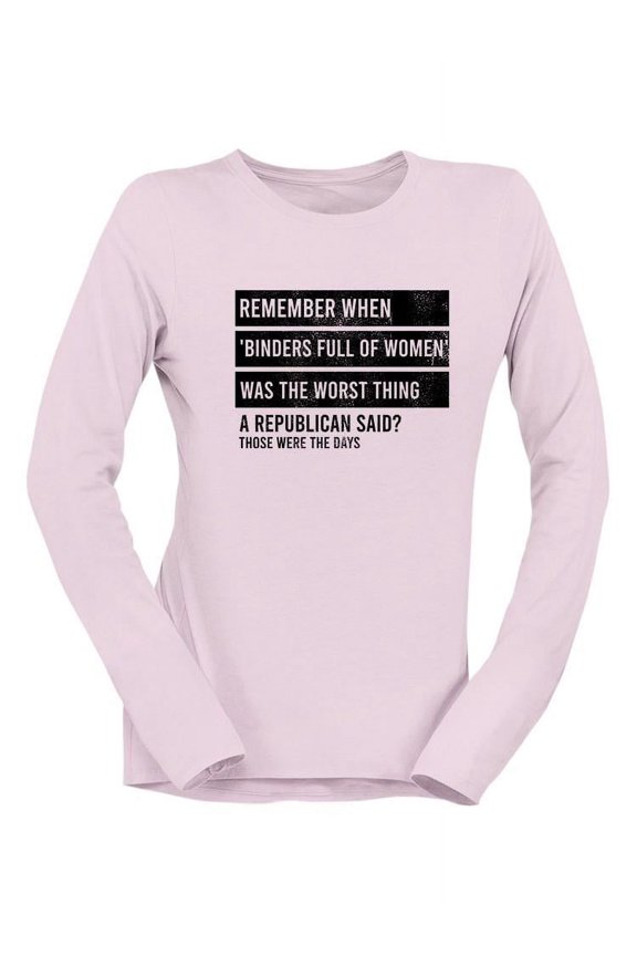 Republican Graphic Statement Tee Long Sleeve Women's