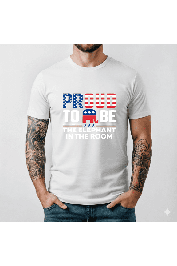 Republican Icon Leader Humor Conservative Witty Graphic Tee V19148,Unisex S- 5XL