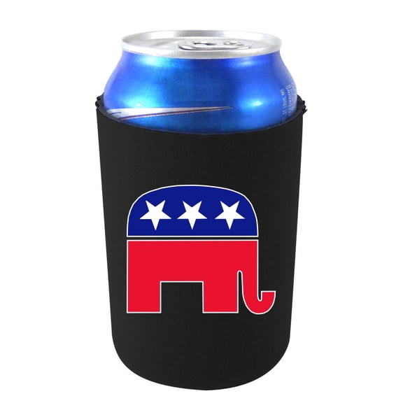 Republican Party Elephant Logo Can Coolie