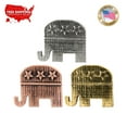 thumbnail image 1 of Republican Party Elephant Pin, GOP, Conservative, Political, Gold Plated, Metal, Hat, Lapel, Brooch, Pins, Jewelry, Made in USA, Over 20 Patriotic Designs Available. Creative Pewter Designs. AG1007, 1 of 8