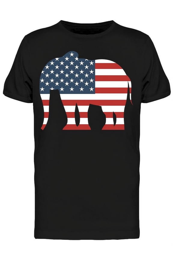 Republican Party Emblem T-Shirt Men -Image by Shutterstock, Male Medium