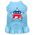 thumbnail image 1 of Republican Screen Print Dress, Baby Blue - Extra Large - Size 16, 1 of 1