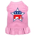 thumbnail image 1 of Dog Dress, Pet Dog  Cat Dress Screen Printed, "Republican", 1 of 11