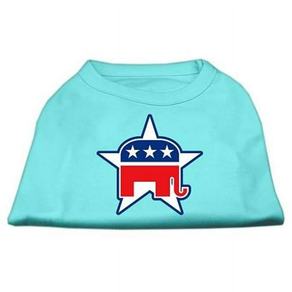 Republican Screen Print Shirts Aqua XXXL- 20