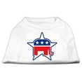 thumbnail image 1 of Republican Screen Print Shirts White XXL (18), 1 of 2