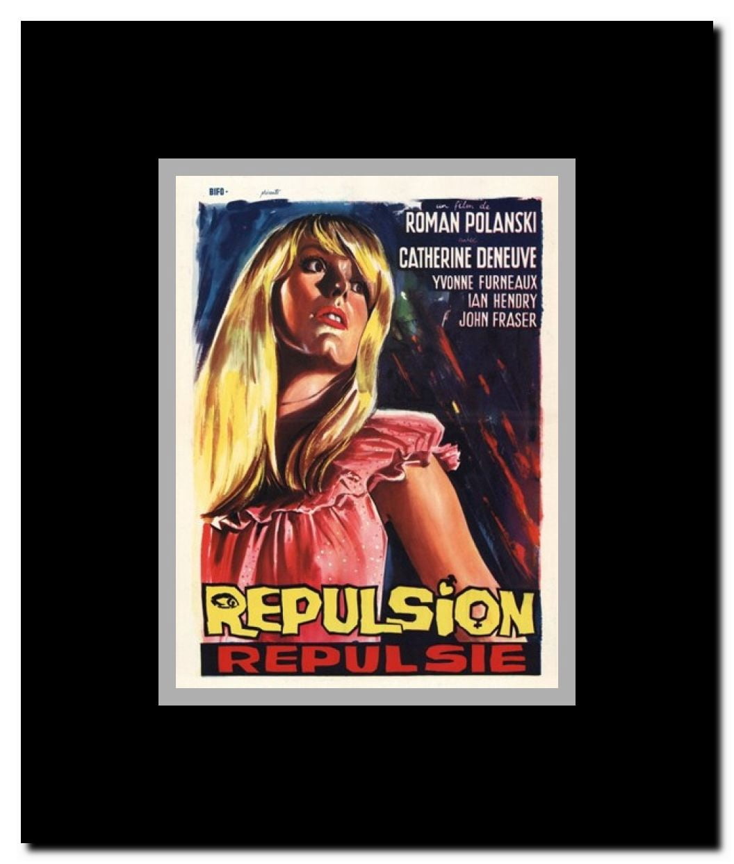 Repulsion Framed Movie Poster