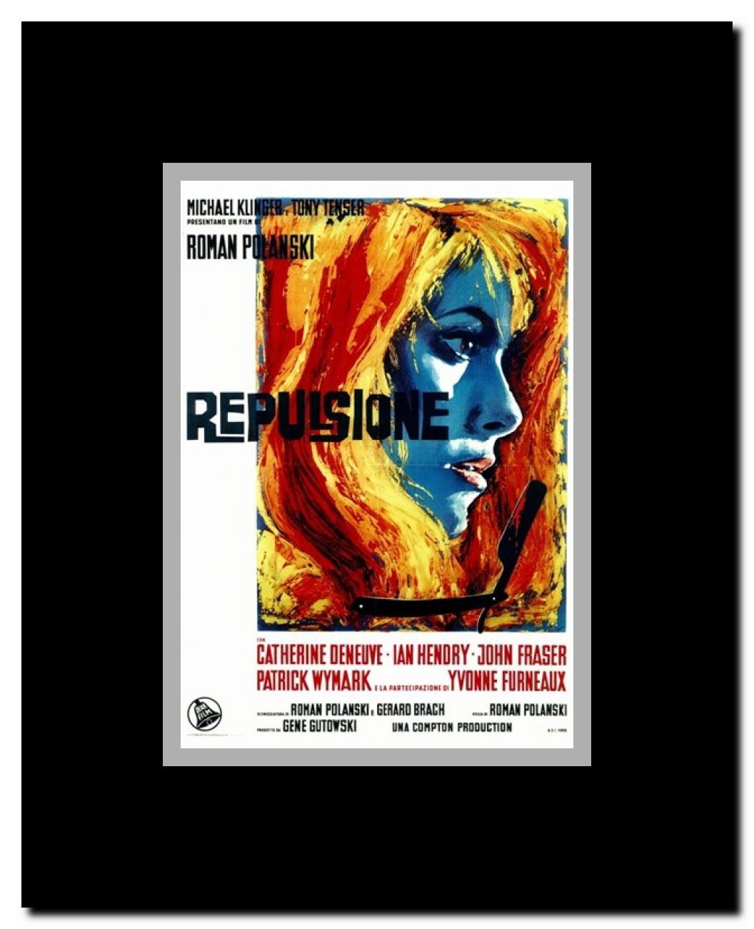 Repulsion Framed Movie Poster