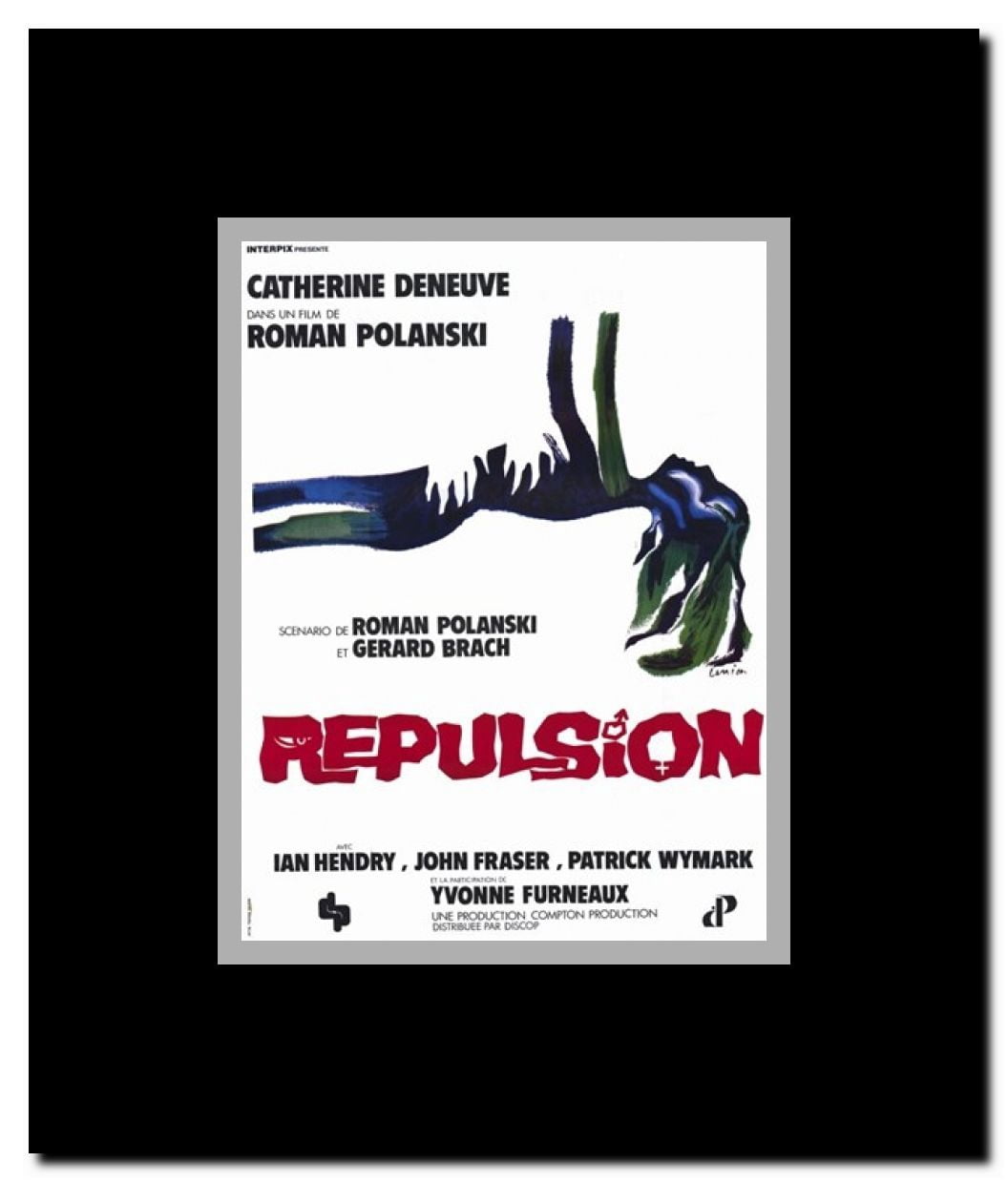 Repulsion Framed Movie Poster