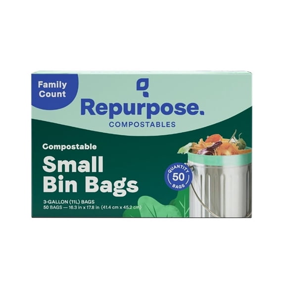 Repurpose - Bags Compst Smll Bin 3gal - Case Of 6-50 Ct