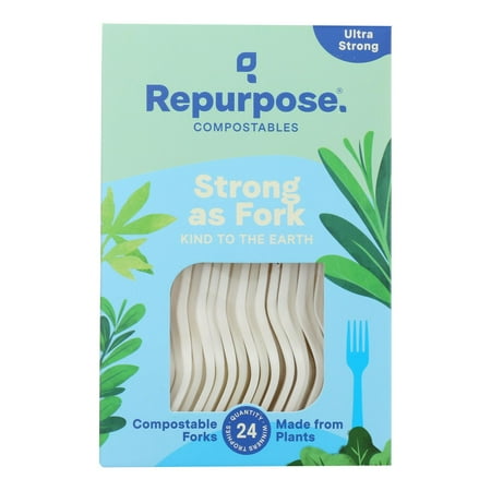 Repurpose Disposable Forks, 24 Count