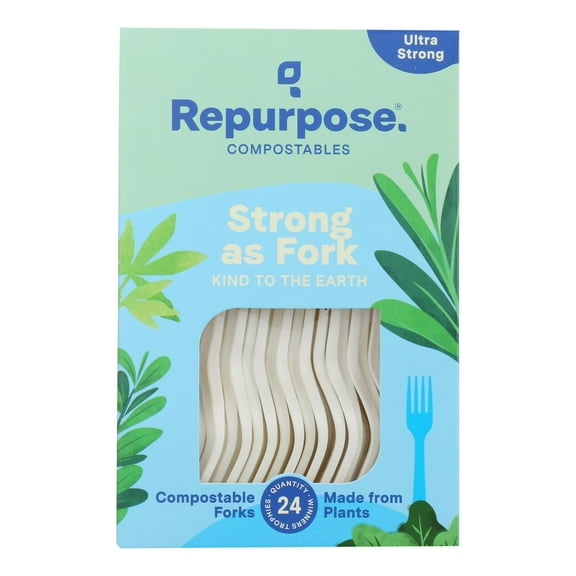 Repurpose Disposable Forks, 24 Count
