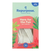 20 Pack Repurpose  Compostables Assorted Utensils