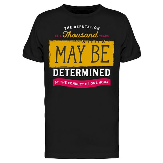 Reputation Of A Thousand Years T-Shirt Men -Image by Shutterstock Men T-Shirt, Male x-Large