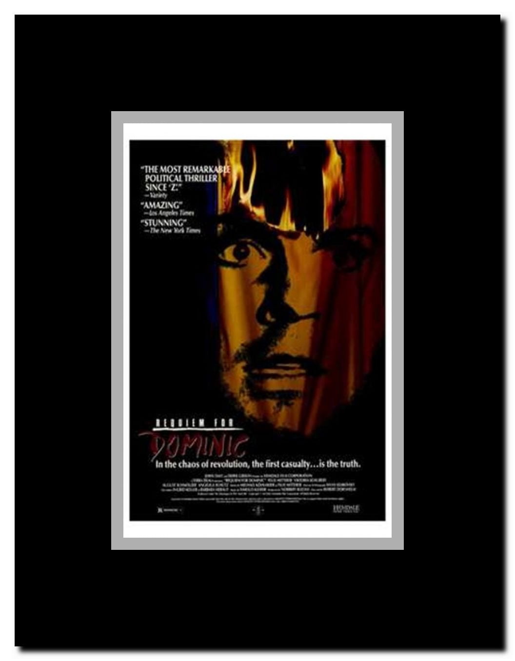 Requiem for Dominic Framed Movie Poster