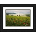 thumbnail image 1 of Rericha, Daniel 18x13 Black Ornate Wood Framed with Double Matting Museum Art Print Titled - Tuscan Spring, 1 of 4