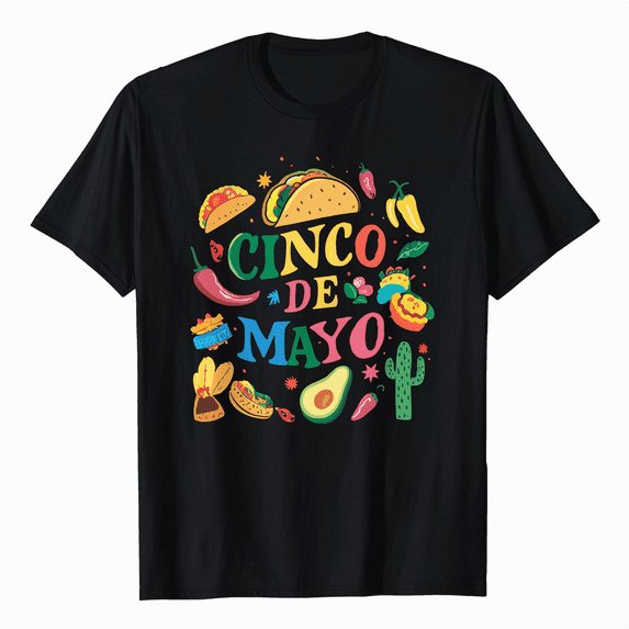 Rero Groovy Cinco De Mayo In My Mamacita Era Fiesta Mexican T-Shirt