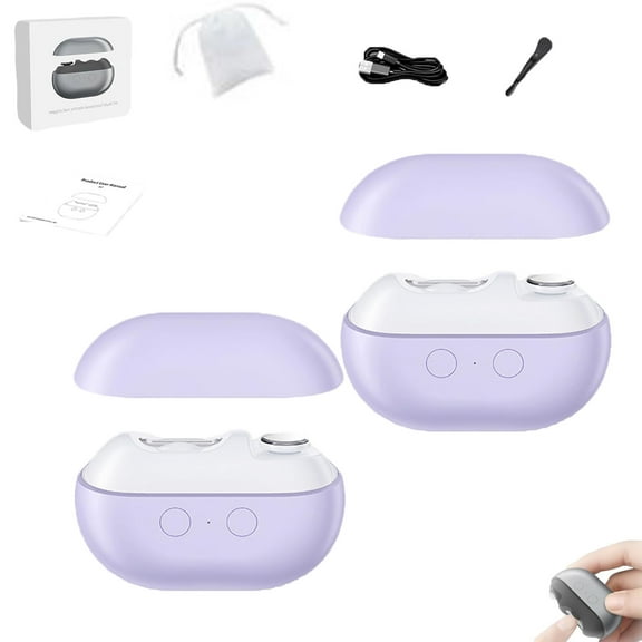 Rerocky Easy Clip, Rerocky Electric Nail Clipper, 2 in 1 Nail Clipper Electric with Led Light, Smart Nail Clippers for Trimming, for Extra Hard/Thick Hands Feet Nails