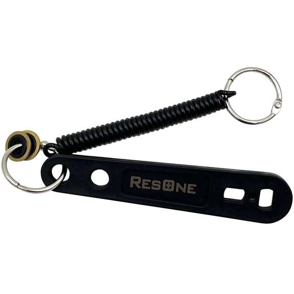 ResOne 5pk Hardened Medical Oxygen Cylinder Wrenches w/Bungee Cords & 2 Yoke Washers