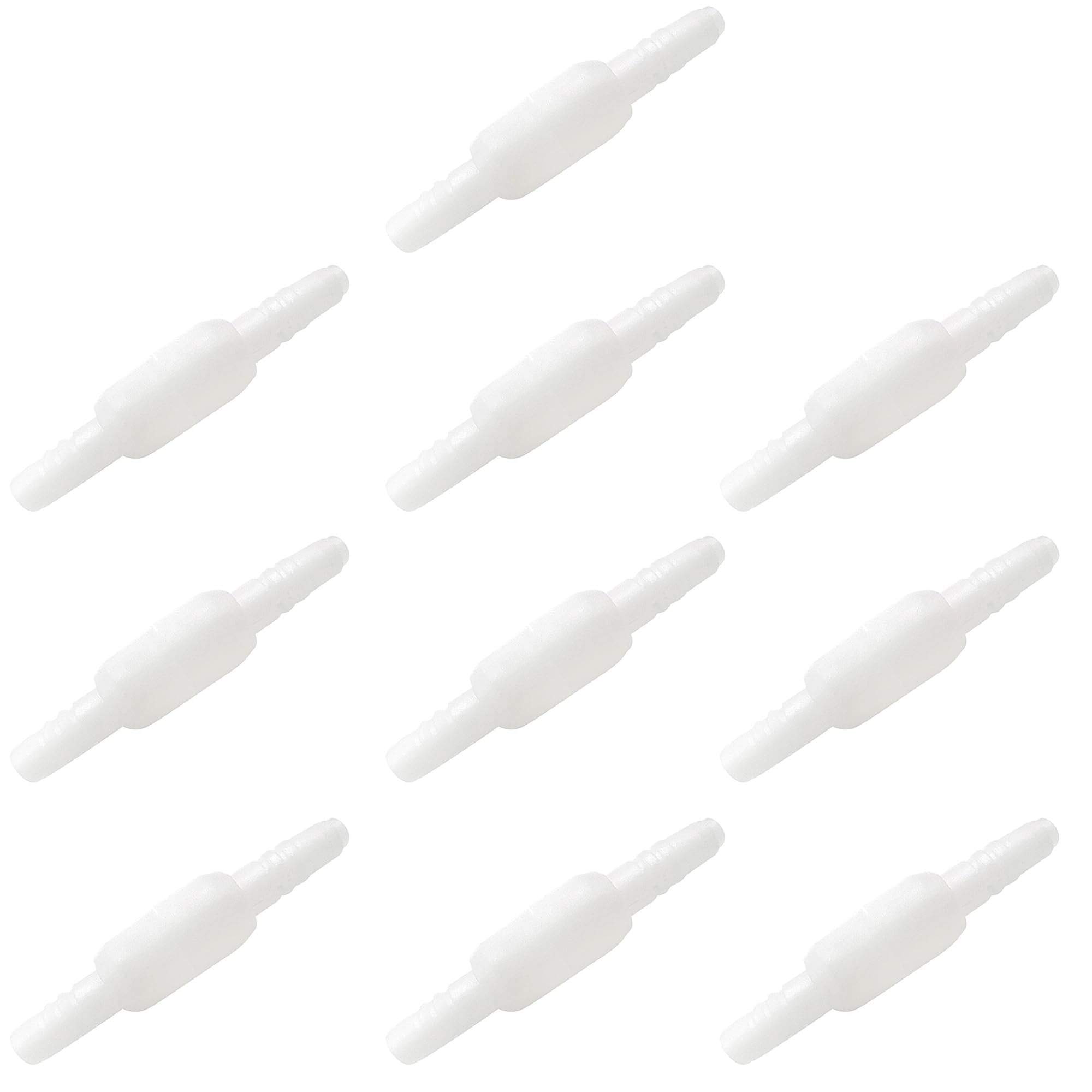 ResOne Oxygen Tubing Swivel Connectors 10-Pack - Cannula, Hose, Tube Connectors - Oxygen Line Splitter, Concentrator Supplies - 360-Degree Rotation - Medical, Home, Marine Use - Standard Size