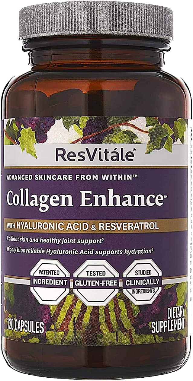 ResVitale Collagen Enhance Anti Aging Skin Care Collagen Supplement