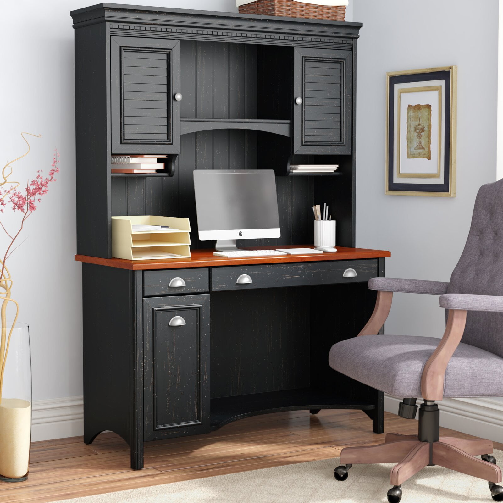 Resaca desk with hutch deals