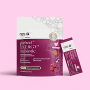 resbiotic resG prebeet Energy Prebiotic Fiber Drink Mix, Digestion Support, 15 Stick Packs