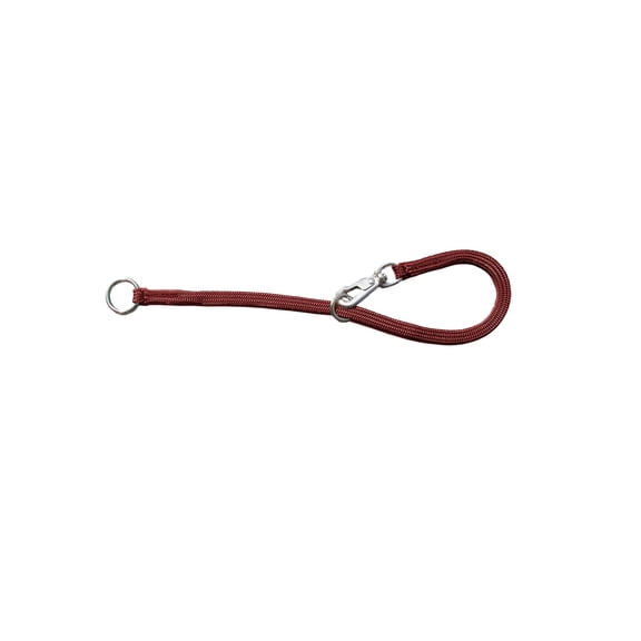 Resco American-Made Braided Snap Choke Collar for Dogs, 20", Red