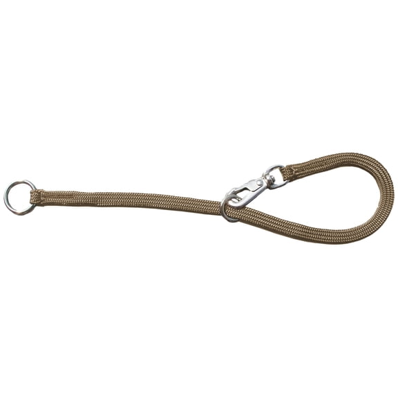 Resco Braided Nylon Snap Choke Dog Training Collar, 18 in, Fawn