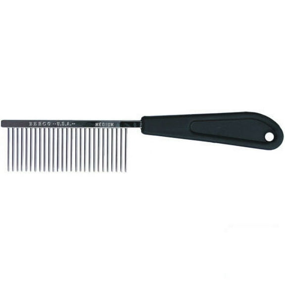 Resco Professional Comb with 600 Medium Tooth Spacing 6.75 inch