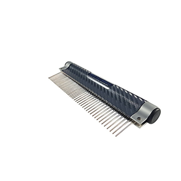 Resco Professional Combination Comb, Wrap Series, Carbon Fiber
