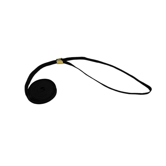 Resco Original Cordo-Hyde Dog Show Lead, 3/8 x 62 in, Black