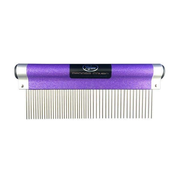 Resco Wrap Comb, Sparkle Purple, Combo Spacing, 1.5" Pins