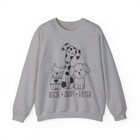 Rescue Adopt Foster Dog Lover Sweatshirt