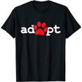 thumbnail image 1 of Rescue Adopt Paw T-Shirt, 1 of 3