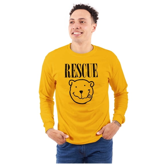 Rescue Animals Endangered Species Long Sleeve TShirt Men Women Brisco Brands 3X