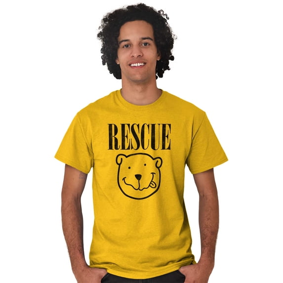 Rescue Animals Endangered Species Men's Graphic T Shirt Tees Brisco Brands X