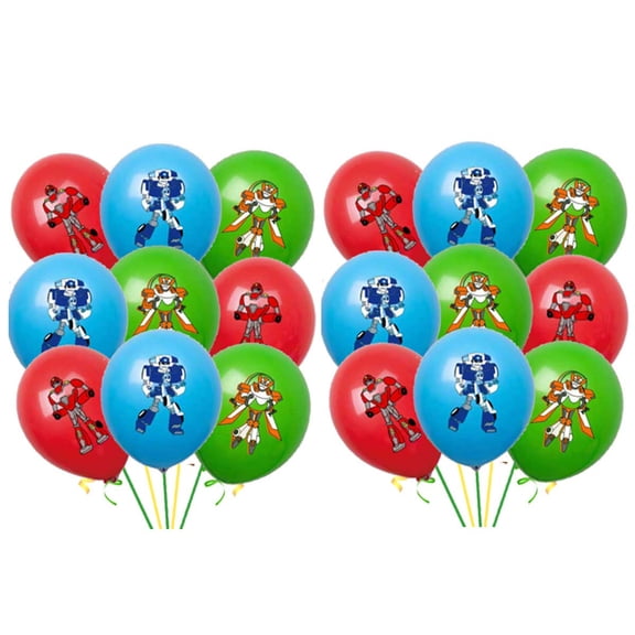 Rescue Bots Balloons Party Supplies Birthday Decorations Decor Kit Latex