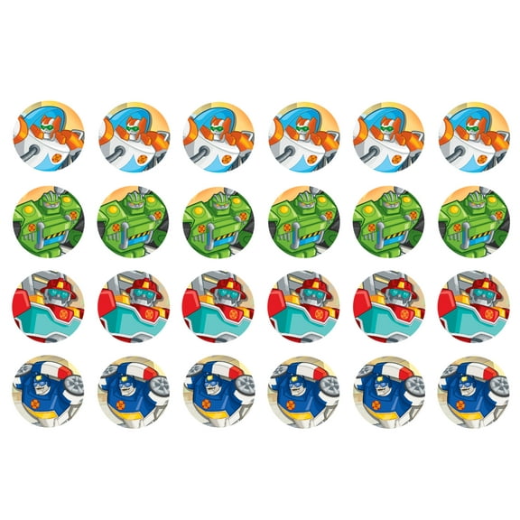 Rescue Bots ~ Cupcake Topper ~ Edible Frosting Image ABPID14808