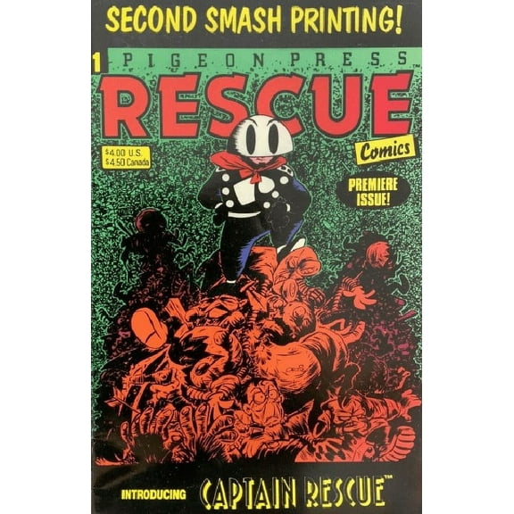 Rescue Comics #1 (2nd) VF ; Pigeon Comic Book