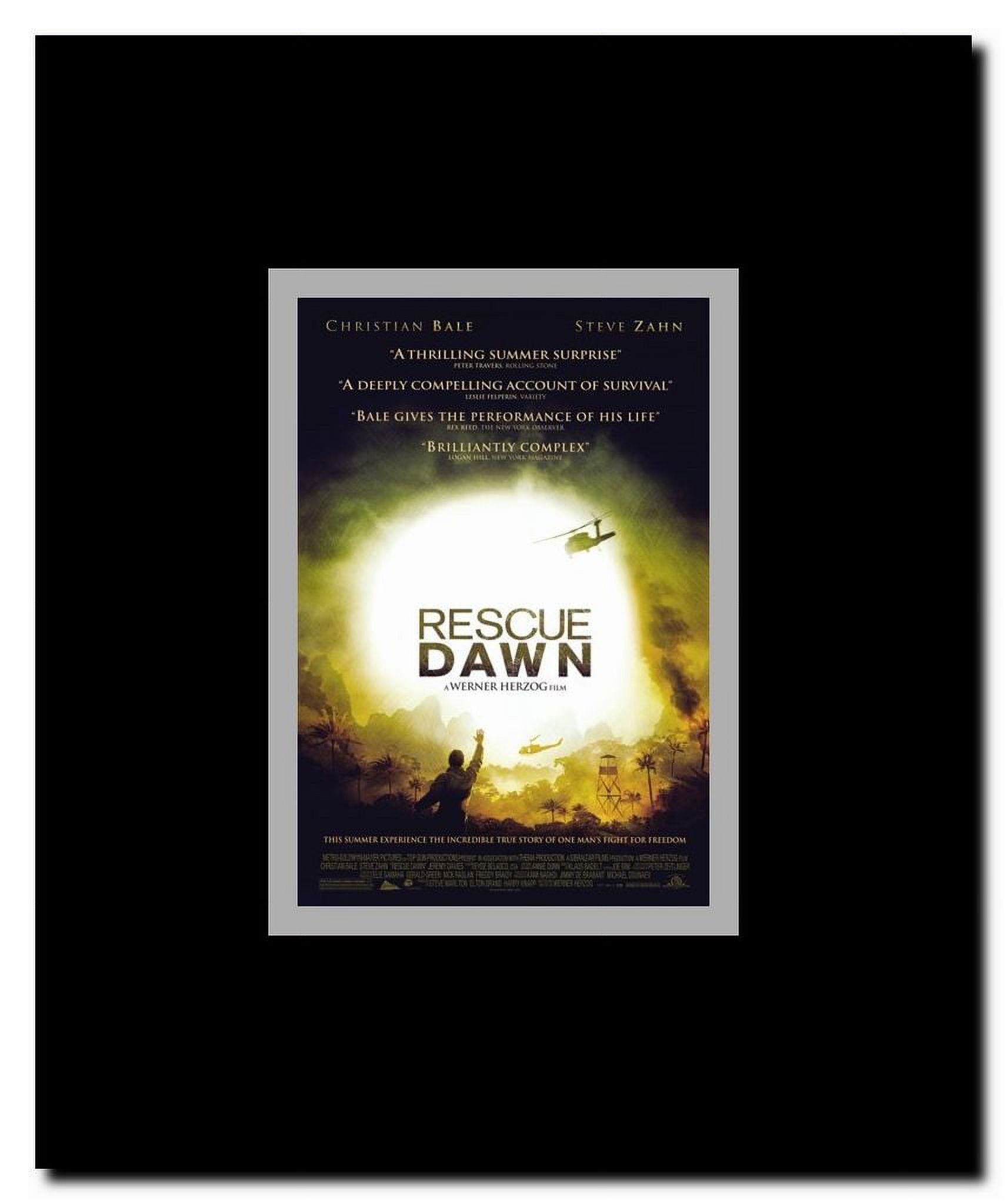 Rescue Dawn Framed Movie Poster
