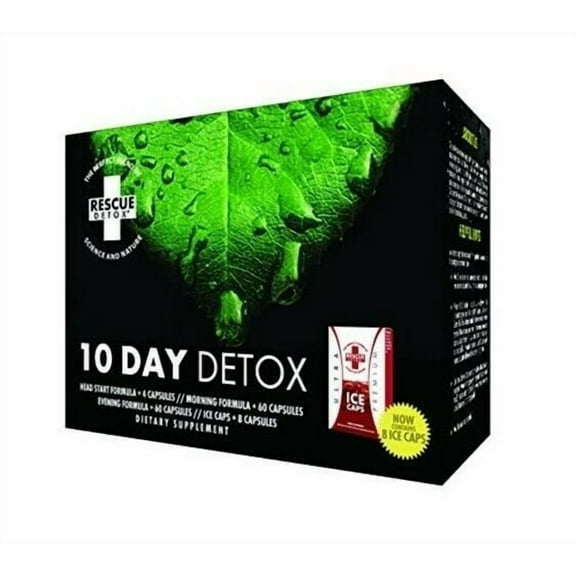 Rescue Detox 10 Day Detox +Plus Kit | Permanently Removes All Toxins