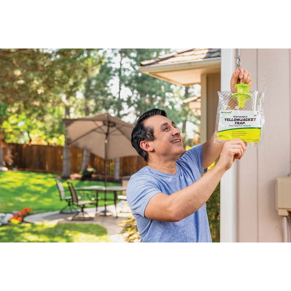 Rescue Disposable Yellow Jacket Trap - Western Version - Pack of 2 Residential Use, Standard Application