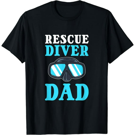 Rescue Diver Dad. Rescue Diving T-Shirt