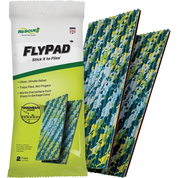 Rescue FlyPad Disposable Fly Trap - Pack of 2